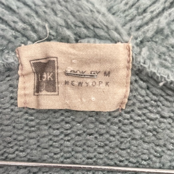 Look by M New York Ocean Blue Wool Duster (O/S) - Picture 4 of 4